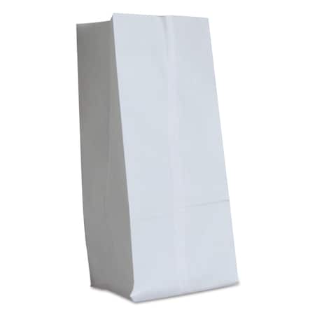 General Paper Bags, 40 lbs Cap., No 16, 7.75"w x 4.81"d x 16"h, White, PK500 51036